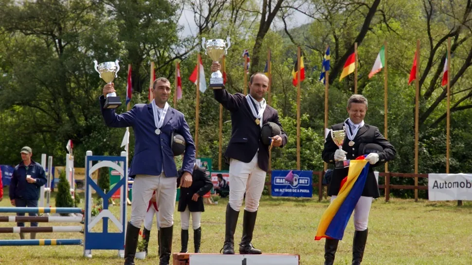 Un român, medaliat la Transylvania Horse Show