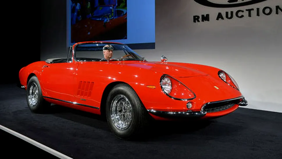 Mașină Ferrari din 1967, vândută pentru o sumă-record (Poze)