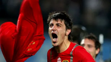 David Villa a castigat titlul de golgheter al Euro 2008