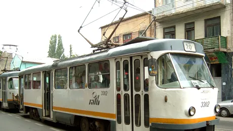 Tramvaiele liniei 20 vor circula deviat, din 5 decembrie