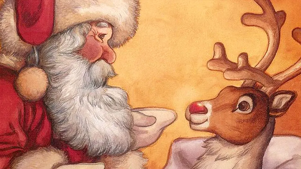 De ce renul lui Moș Crăciun, Rudolf, are nasul roșu?