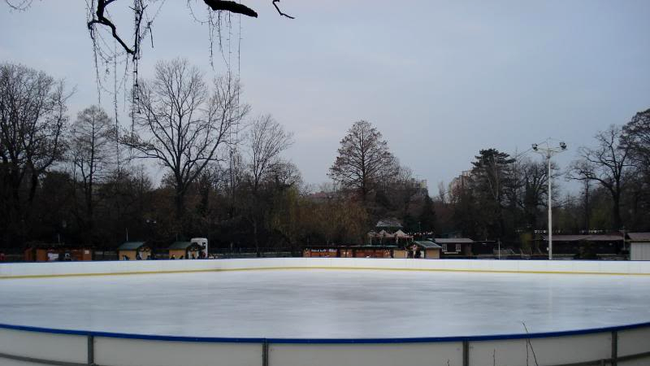 Municipalitatea a deschis, astazi, patinoarul din Parcul Cismigiu