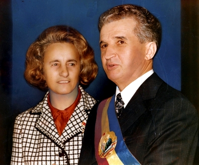 Ceausescu si sotia