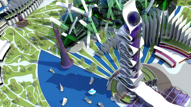 Cam asa ar trebui sa arate Disneyland Romania (proiect)