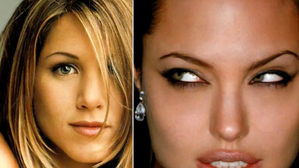 Angelina Jolie o ameninta pe Jennifer Aniston