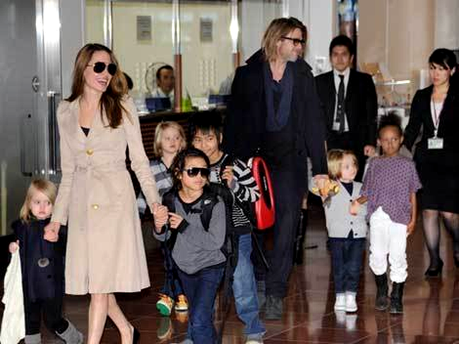 familia Jolie-Pitt