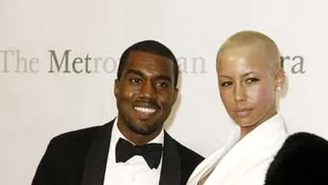 Kanye West si Amber Rose s-au despartit!