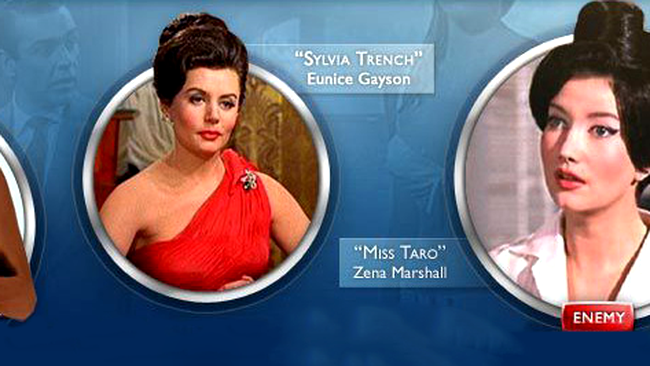 Dr. No (1962). Sean Connery a fost acompaniat de Ursula Andress, Eunice Gayson și Zena Marshall