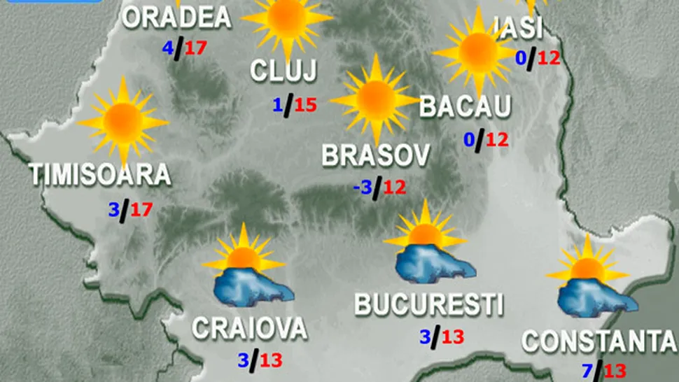 Vremea Apropo.ro in week-end: Toamna frumoasa si calda