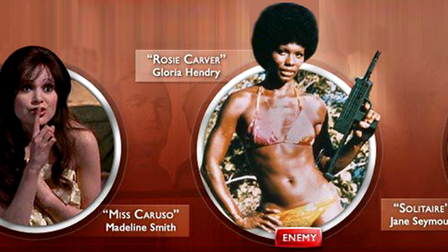 Live and Let Die (1973). Madeline Smith, Gloria Hendry, Jane Seymour
