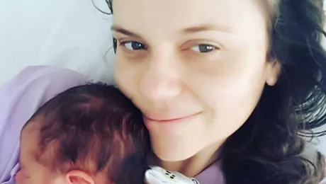 Emoţionant! Primele imagini cu fetiţa Cristinei Şişcanu şi a lui Mădălin Ionescu