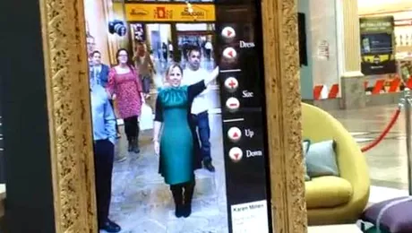 Probezi hainele, fără să te dezbraci, cu „oglinda magică” (Video)