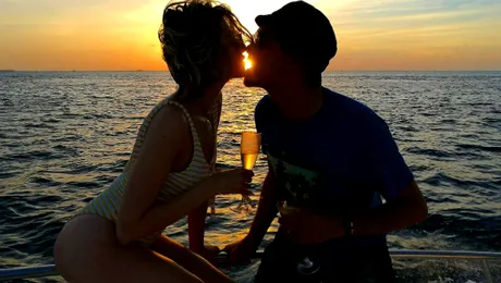 Lidia Buble şi Răzvan Simion, vacanţă de vis în Maldive. Cum au pozat