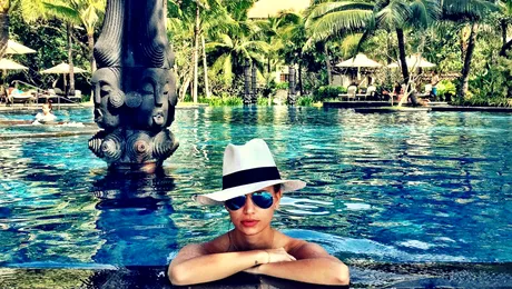 Anamaria Stancu Ionescu a fost în luna de miere în Boracay