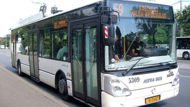 Troleibuzele liniei 69 vor circula, astazi, pe un traseu modificat