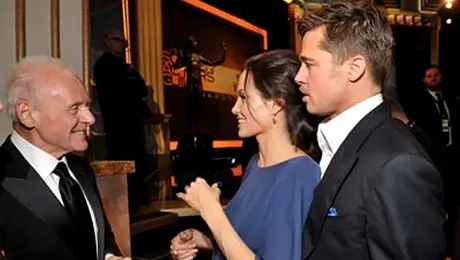 Anthony Hopkins vrea sa joace in filmul „Churchill and Roosevelt”, regizat de Angelina Jolie