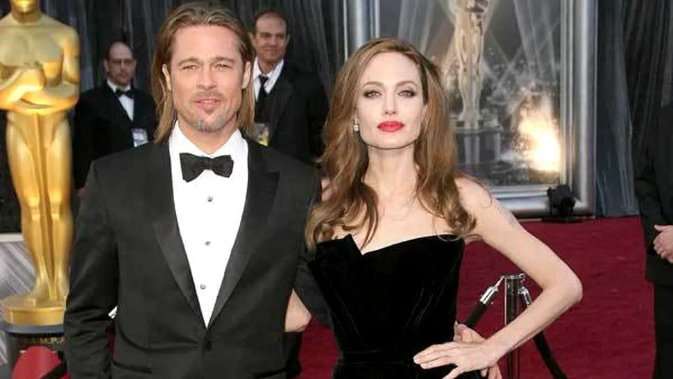 Angelina Jolie i-a cumpărat un elicopter lui Brad Pitt