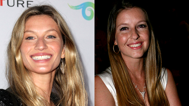 Giselle and Patricia Bundchen