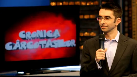 ”Cronica Cârcotaşilor”, cu preotul Vasile, Teo Trandafir şi Mihai Găinuşă