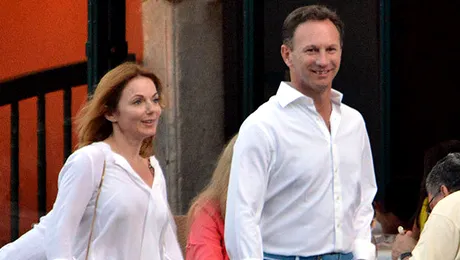 Geri Halliwell s-a logodit cu Christian Hornes de la Formula 1