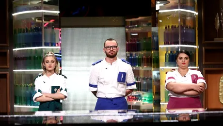 Cătălin Amarandei, Elena Matei și Narcisa Birjaru, finaliștii sezonului 9 „Chefi la cuțite”