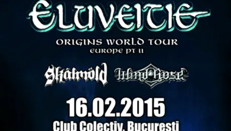 Prinde ultimele bilete la concertul Eluveitie de la Bucureşti!