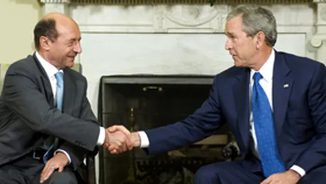 Repetitie generala pentru intalnirea Basescu-Bush