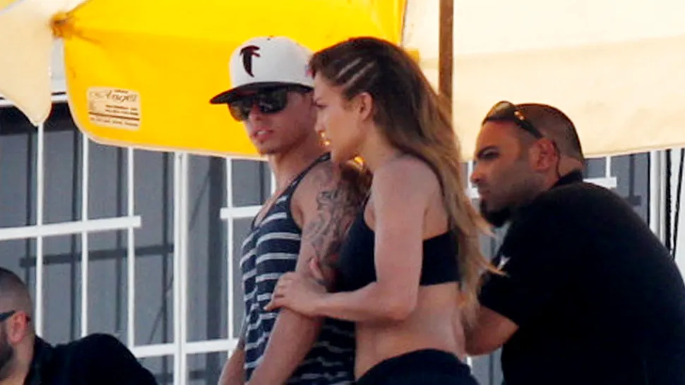 Jennifer Lopez, alături de noul iubit la filmările unui clip (Poze)