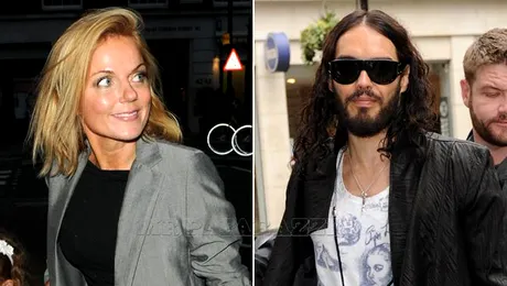 Russell Brand și Geri Halliwell, noul cuplu de vedete