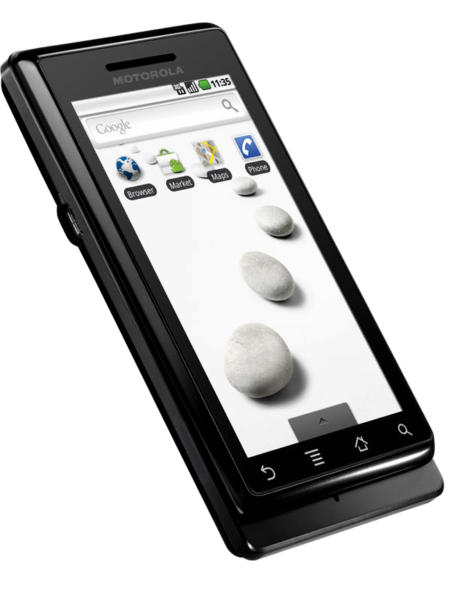 Smartphone-ul de la Motorola, Milestone, functioneaza cu sistemul de operare Android 2.1