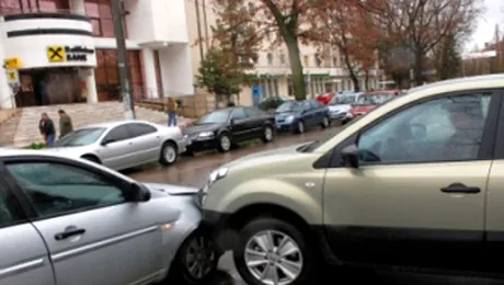 Constatul amiabil ii lasa „someri” pe politistii de la tamponari usoare