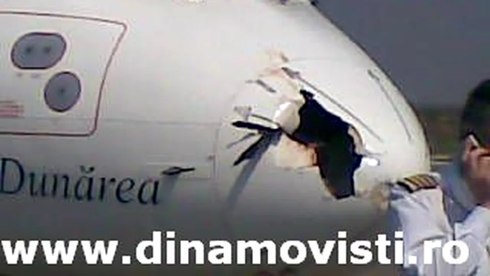Avionul lui Dinamo, aproape de prabusire! (Prosport)