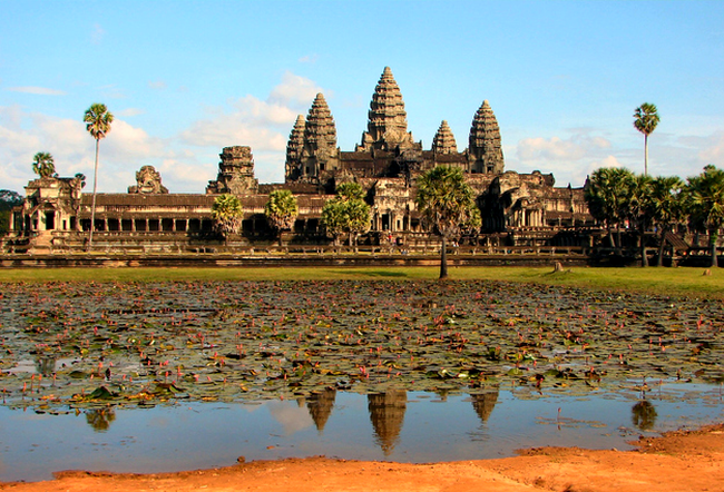 Angkor Wat în Siem Riep, Cambodgia.