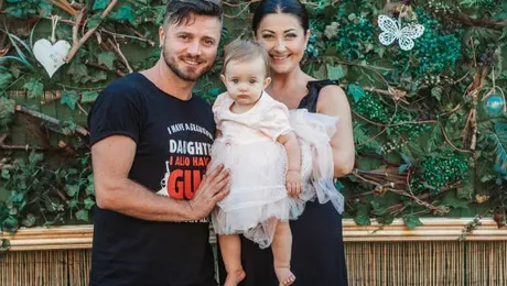 Coincidenţă la turta fiicei Gabrielei Cristea. Victoria îşi va moşteni mama
