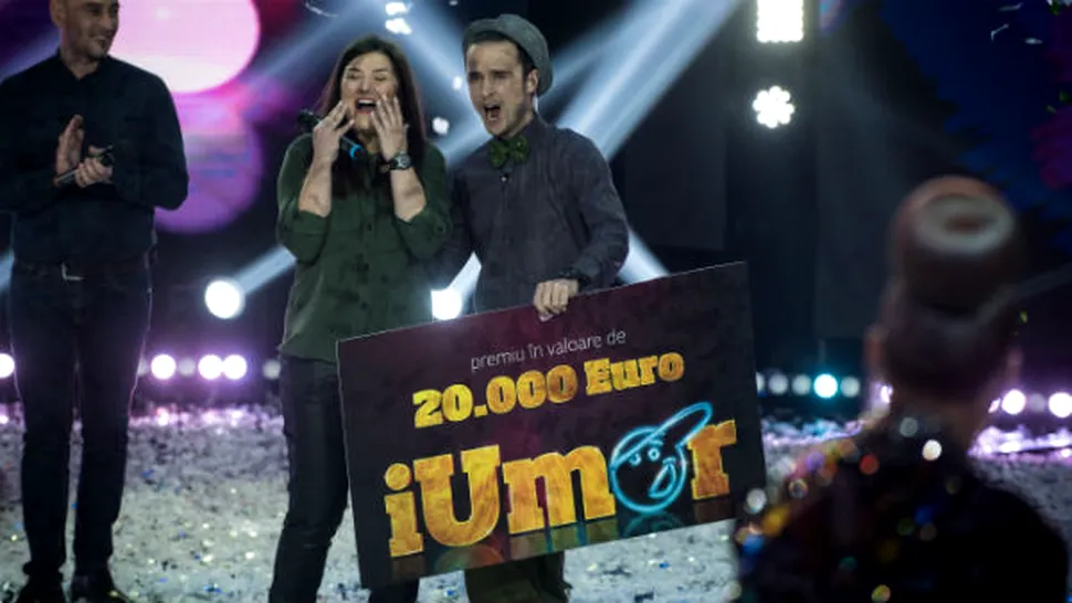 Maria Popovici a câştigat trofeul iUmor şi premiul de 20.000 de euro
