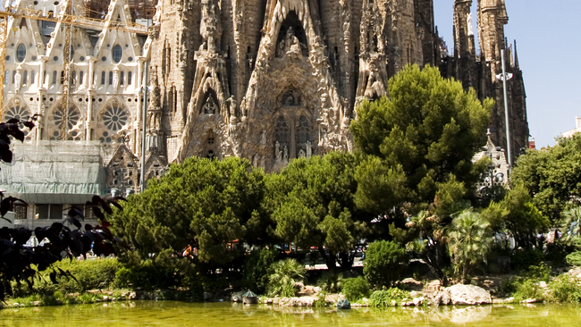 Catedrala Sagrada Familia din Barcelona, Spania