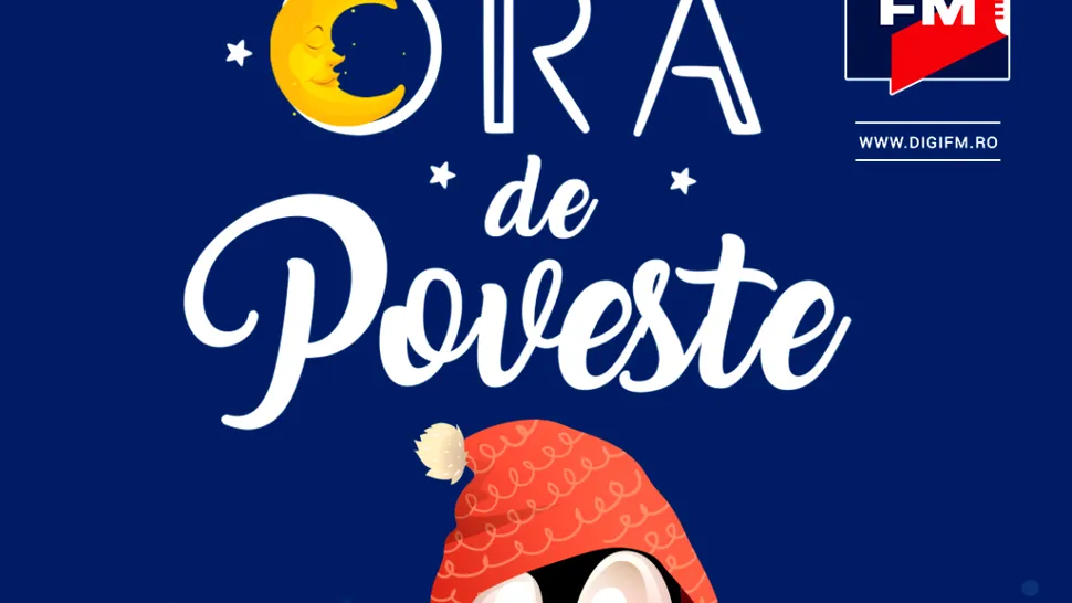 Ediție specială de Crăciun: la Digi FM, 20.00 este „Ora de Poveste”, citită de artiști români