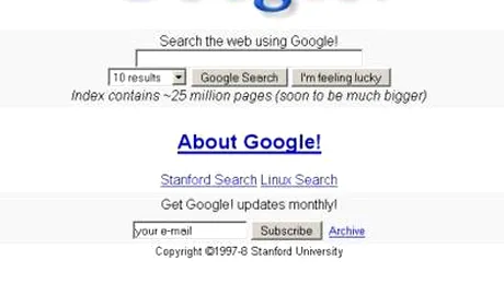 Cum aratau Google, Facebook si Twitter la inceput (Poze)