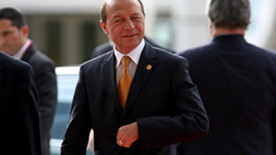 Traian Basescu a produs un accident de circulatie