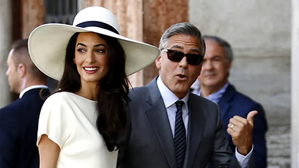 George Clooney și Amal Alamuddin se pregătesc să devină părinți