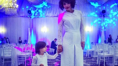 Giulia Anghelescu şi-a botezat băieţelul: „Este un moment care te marchează!”
