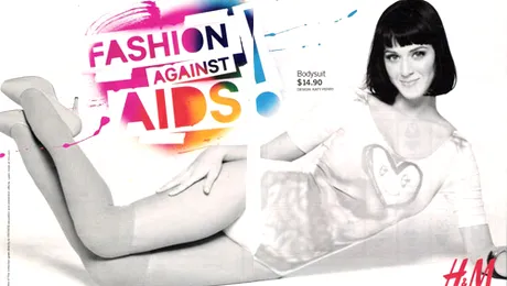 Katy Perry si H&M impotriva SIDA!