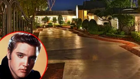 Vila lui Elvis Presley, scoasă la vânzare