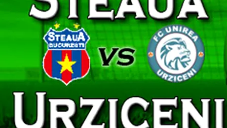 Steaua – Unirea Urziceni: 0-1