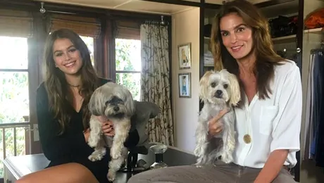 Fiica lui Cindy Crawford, fotomodel la 13 ani! FOTO