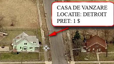 Si-a scos casa la vanzare pentru 1 dolar