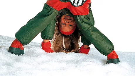 Paaartieee, ca am pantaloni pentru zapada!