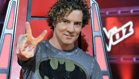 David Bisbal vine la marea finală “Vocea României”!