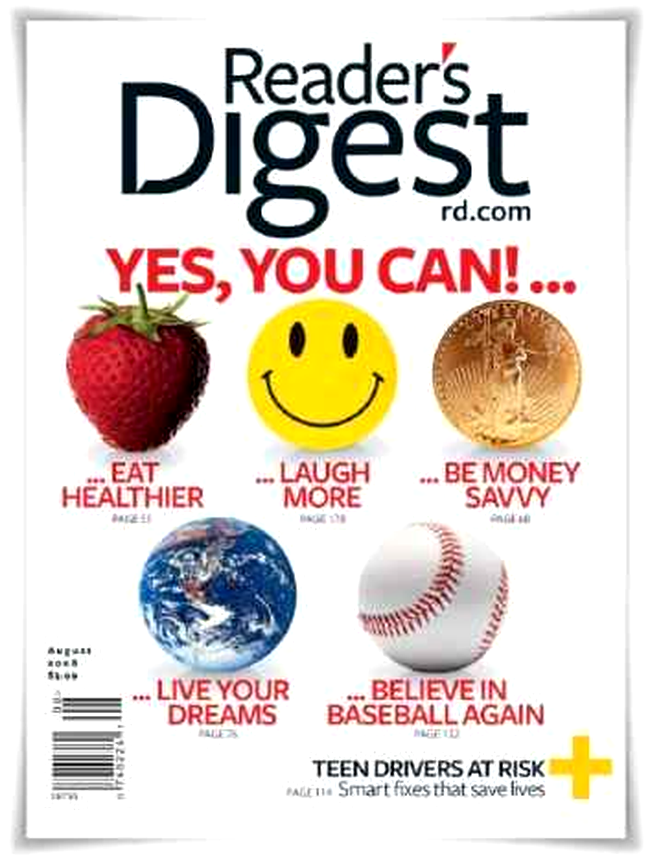 Coperta revista Reader's Digest