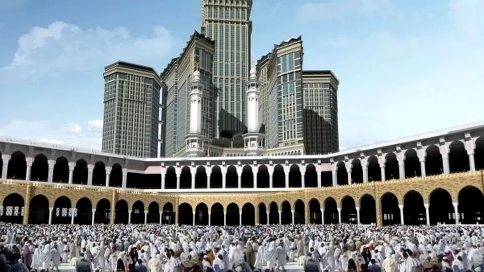 Cel mai mare ceas din lume, construit la Mecca (Poze)